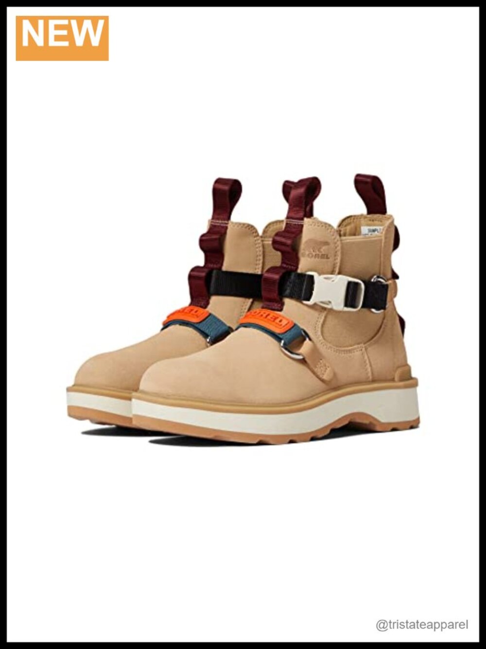 Waterproof Suede Chelsea Boots Lug Sole Platform